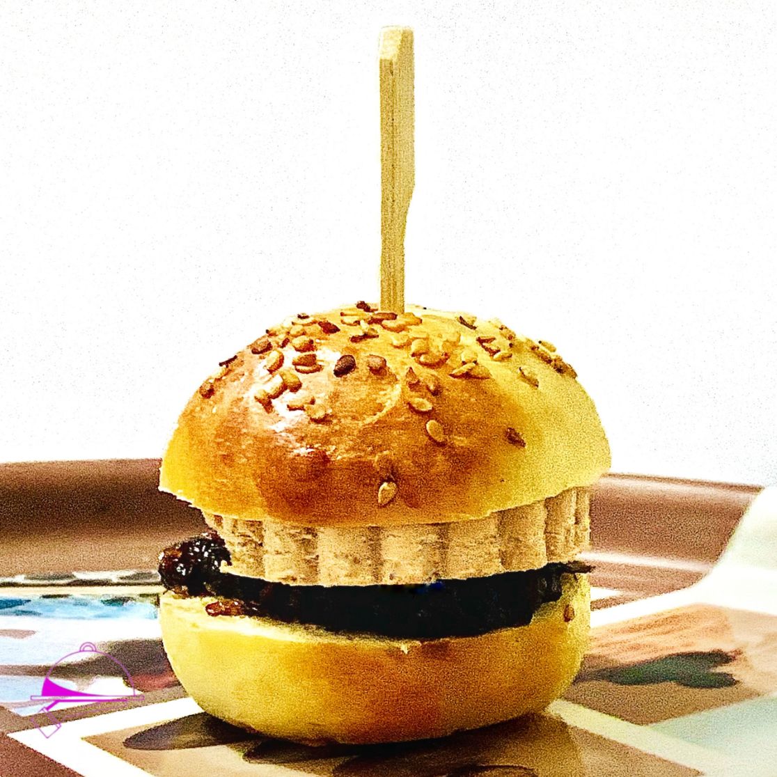 Mini Burger foie gras La French Cuisine